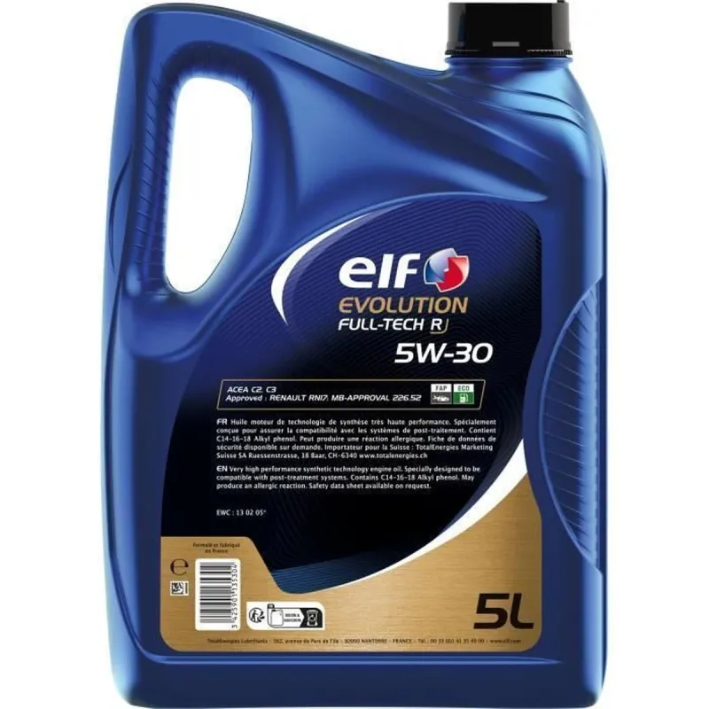Auto mootoriõli Elf Evolution FULL-TECH R 5 L 5W30