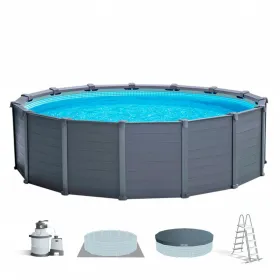 Paļš baseins ar Filtrēšanas Sistēmu Intex 478 x 124 cm 16.500 l Apaļa