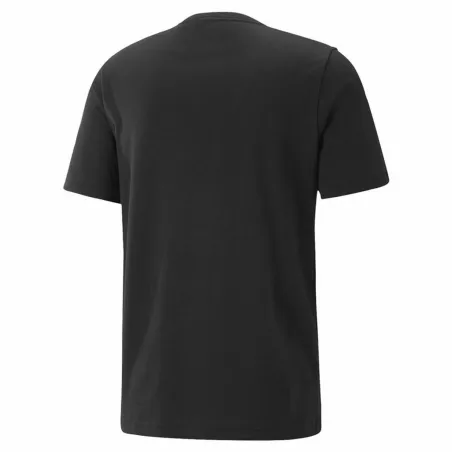 Men’s Short Sleeve T-Shirt Puma 586759 62 Black (L)