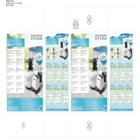 Очиститель для бассейна Intex Kristal Clear 57500 L