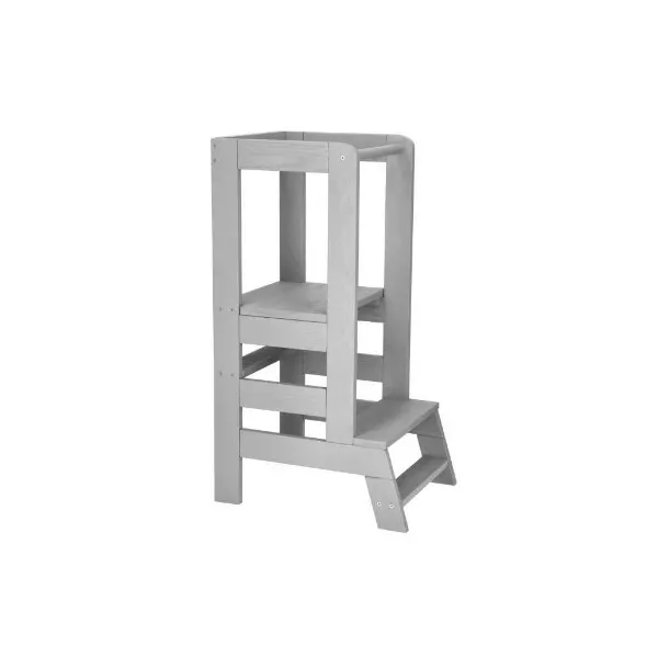 Virtuves palīgs , Platforma bērniem Springos KCH01 Grey 90 cm