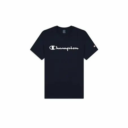 Vyriški marškinėliai su trumpomis rankovėmis Champion Crewneck Mėlyna