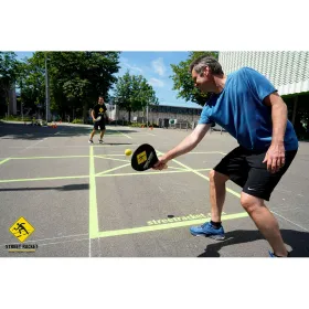 Mailapelisetti Schildkröt Street Raquet Musta