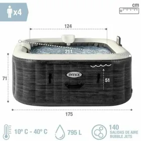 Inflatable Spa Intex 795 L