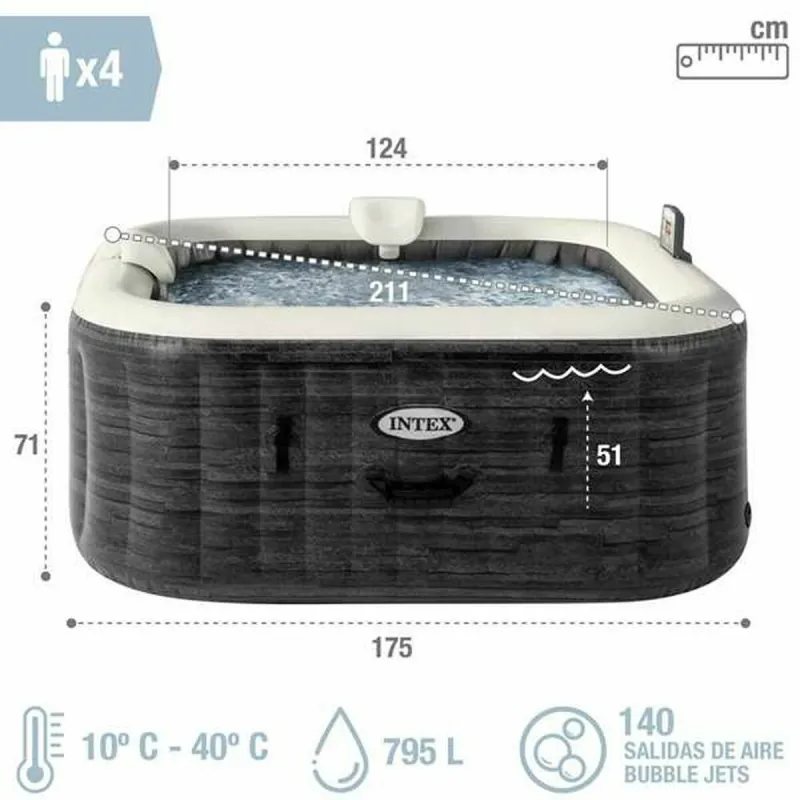 Надувной Спа Intex 795 L