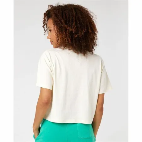Women’s Short Sleeve T-Shirt Rip Curl Stay Wild White