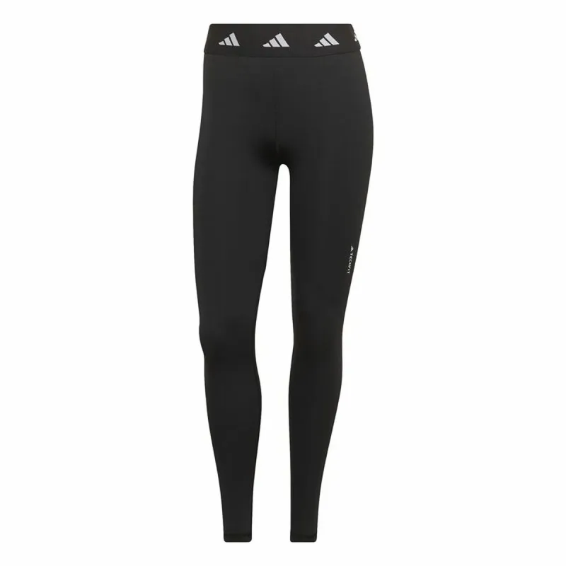 Ilgos sportinės kelnės Adidas Tf Long T Juoda Moteris
