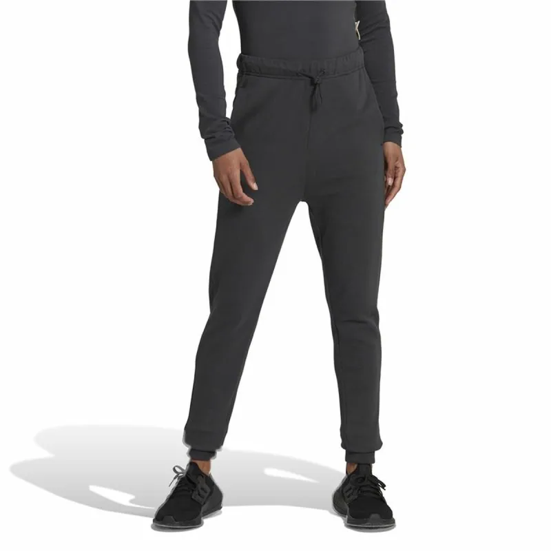 Sportinės kelnės suaugusiems Adidas Studio Lounge Juoda Moteris