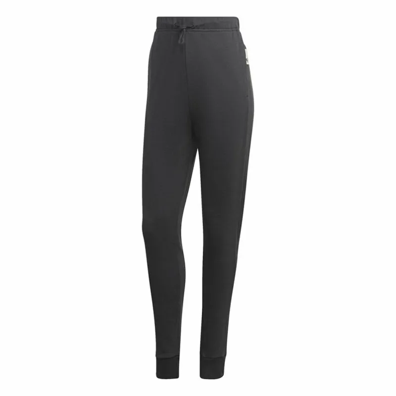 Sportinės kelnės suaugusiems Adidas Studio Lounge Juoda Moteris