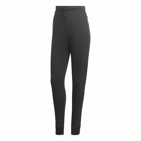 Sportinės kelnės suaugusiems Adidas Studio Lounge Juoda Moteris