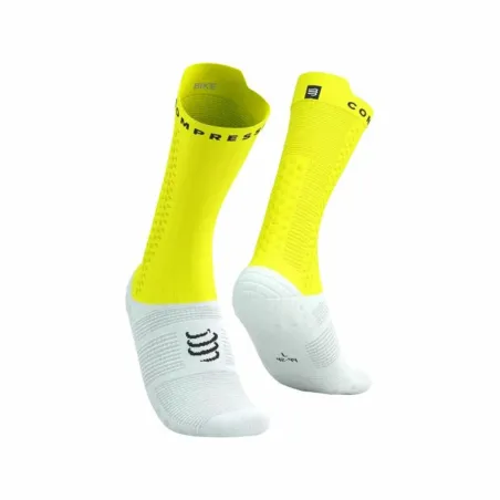 Sportinės kojinės Compressport Pro Racing Laimo žalia