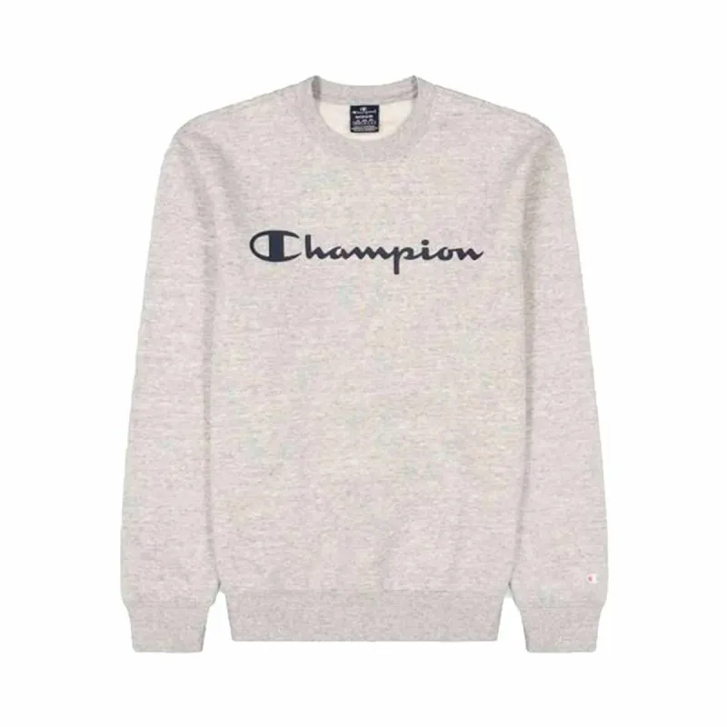 Толстовка с капюшоном мужская Champion Crewneck Серый