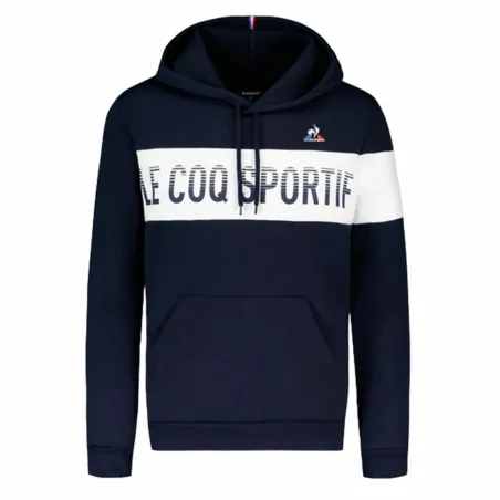 Толстовка с капюшоном унисекс Le coq sportif BAH Hoody N°1 Тёмно Синий