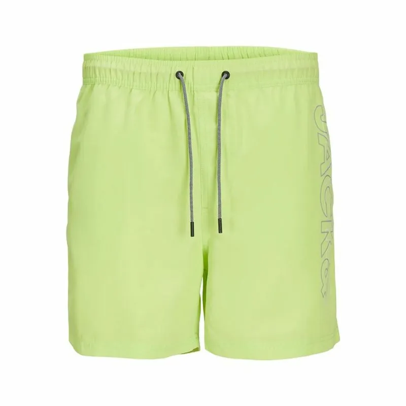 Vaikiška Glaudės Jack & Jones Jjswim Double Logo Ly Šviesiai žalia