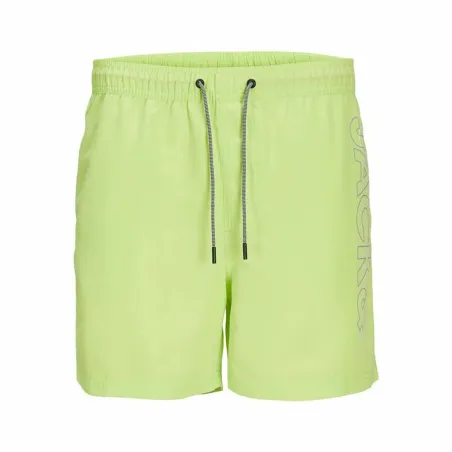 Vaikiška Glaudės Jack & Jones Jjswim Double Logo Ly Šviesiai žalia