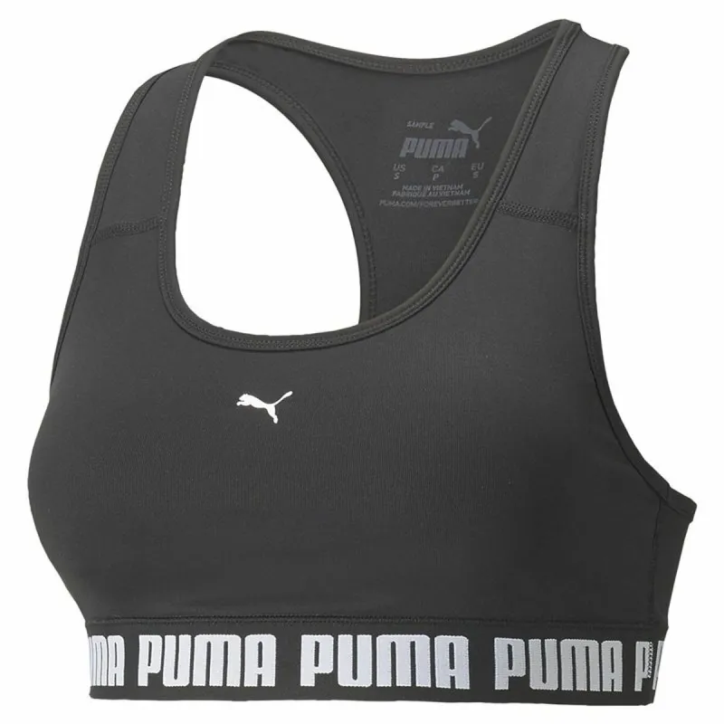Sportinė liemenėlė Puma Mid Impact Puma Stro Juoda