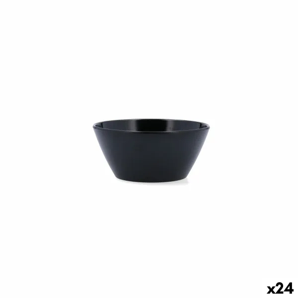 Snack Kulho Quid Select Basic Musta Melamiini 15 cm (24 osaa)