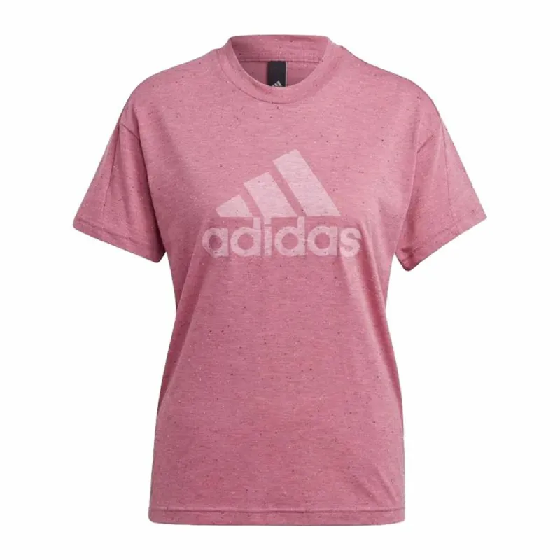 Moteriški marškinėliai su trumpomis rankovėmis Adidas Winrs 3.0 Šviesiai rožinis