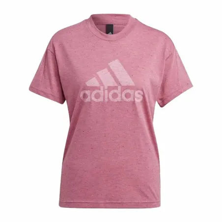 Moteriški marškinėliai su trumpomis rankovėmis Adidas Winrs 3.0 Šviesiai rožinis