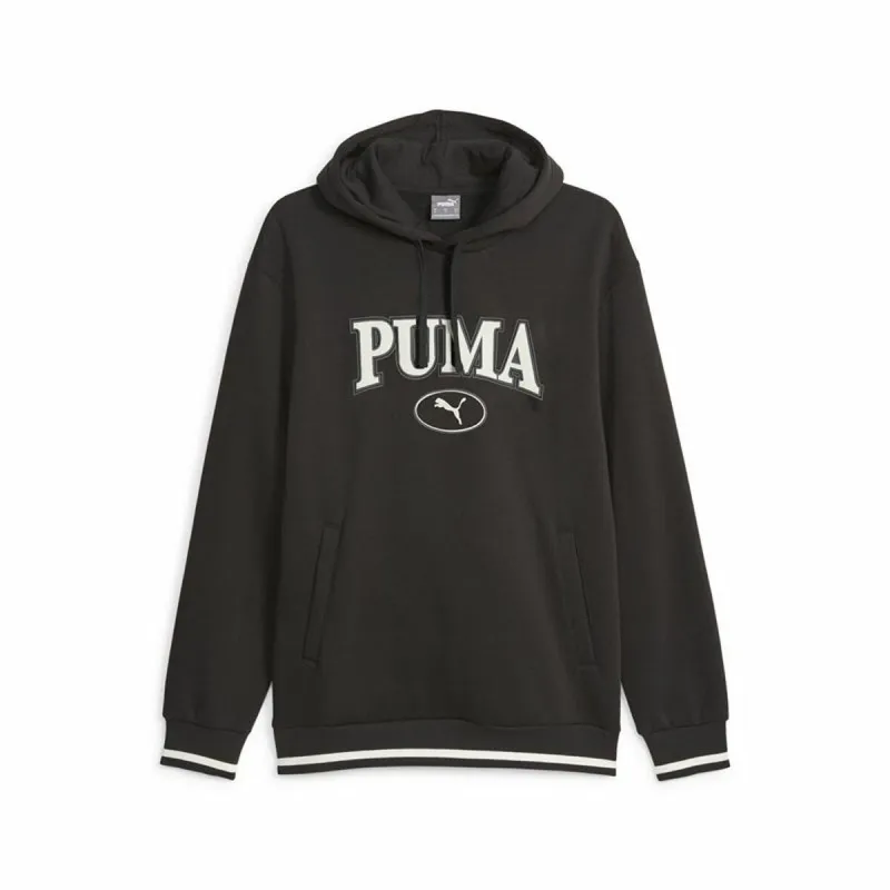 Vyriškas džemperis su gobtuvu Puma Squad Fl Juoda