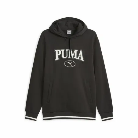 Vyriškas džemperis su gobtuvu Puma Squad Fl Juoda