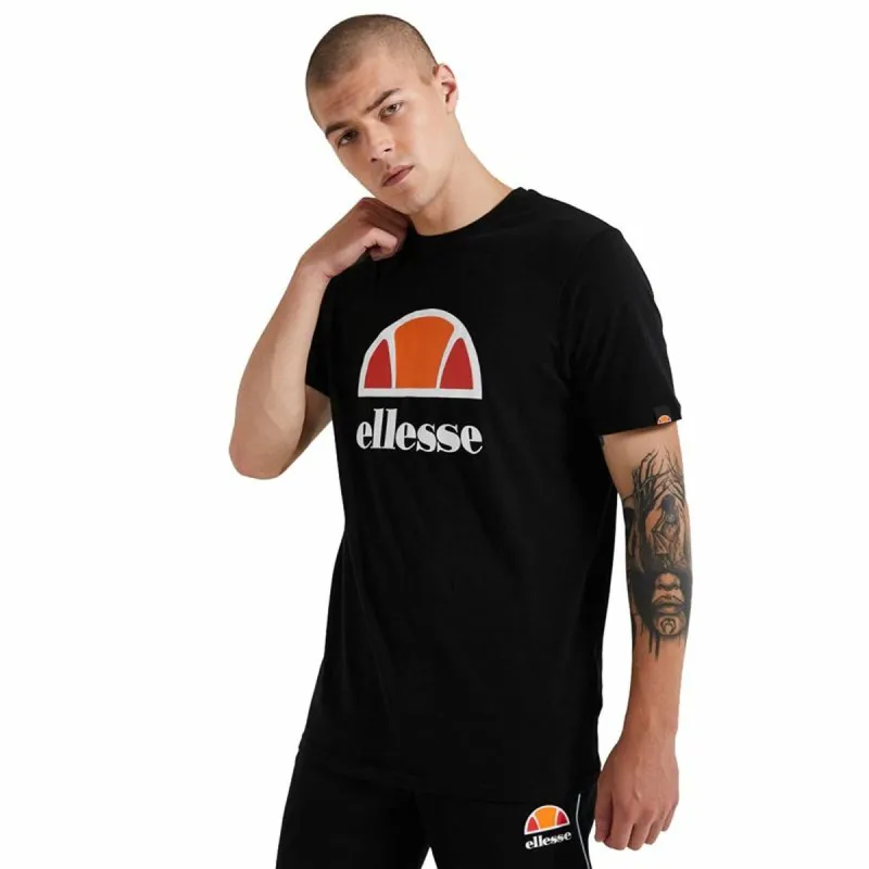 Sportiniai marškinėliai su trumpomis rankovėmis Ellesse Dyne Juoda