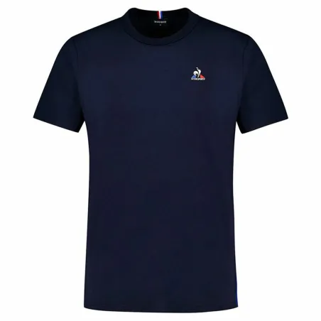 Uniseksiniai marškinėliai su trumpomis rankovėmis Le coq sportif Tri N°1 Sky Tamsiai mėlyna