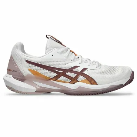 Naisten tenniskengät Asics Solution Speed Ff 3 Clay Mujer Valkoinen