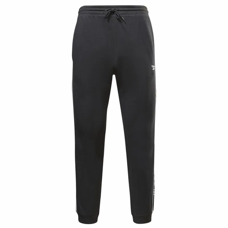 Ilgos sportinės kelnės Reebok Ri Tape Juoda
