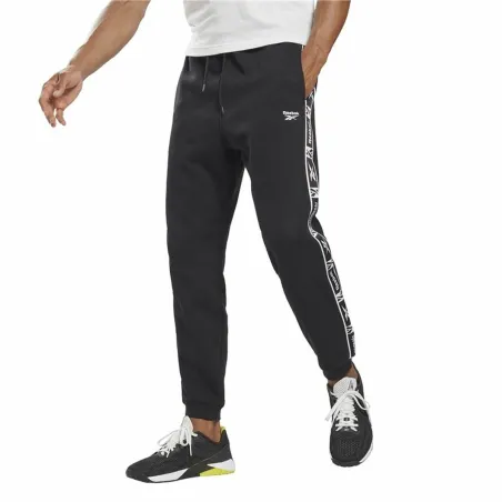 Ilgos sportinės kelnės Reebok Ri Tape Juoda