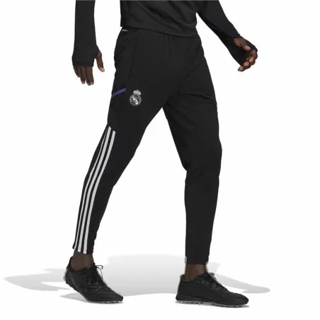 Futbolo treniruočių kelnės suaugusiems Real Madrid C.F. Condivo 22 Juoda Vyras