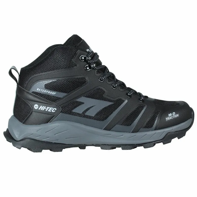 Vaellussaappaat Hi-Tec Toubkal Mid Waterproof Musta