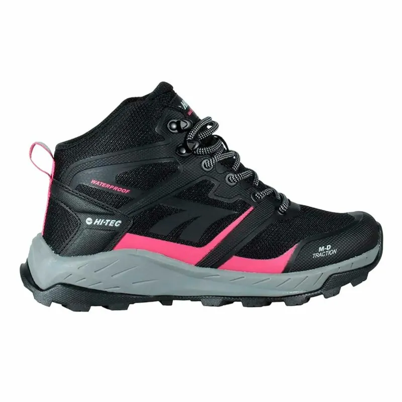 Vaellussaappaat Hi-Tec Toubkal Mid Wp Musta