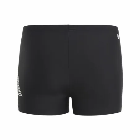 Bērnu Peldkostīms Adidas 3 Bar Melns