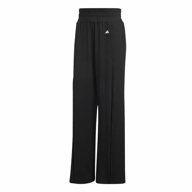 Ilgos sportinės kelnės Adidas Juoda Moteris
