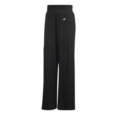 Ilgos sportinės kelnės Adidas Juoda Moteris