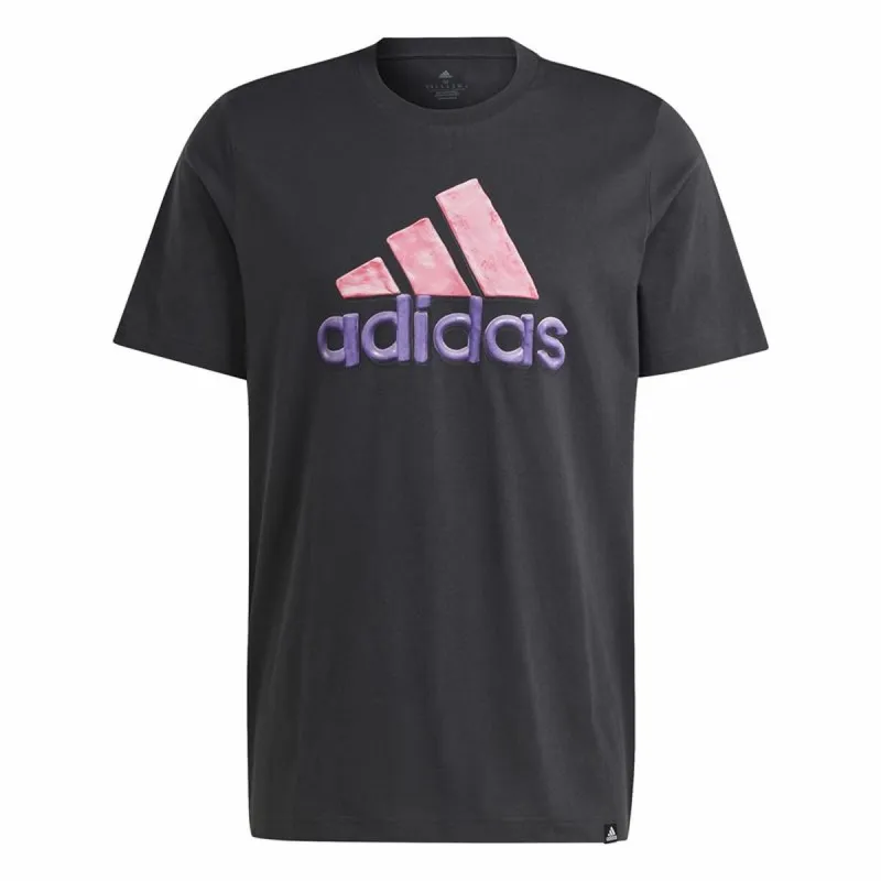 Vyriški marškinėliai su trumpomis rankovėmis Adidas Juoda