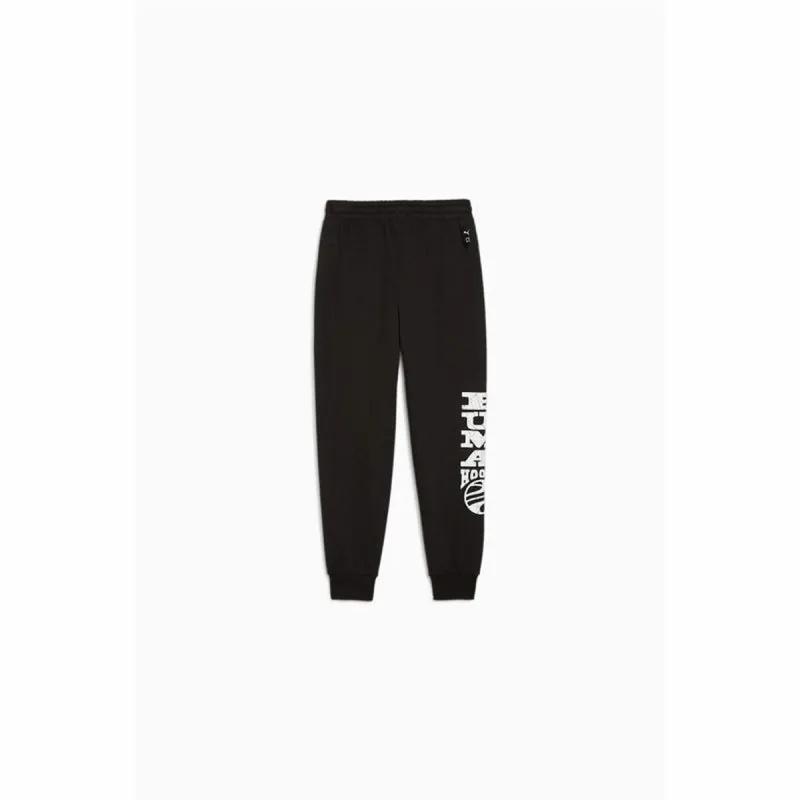 Sporta Šorti Bērniem Puma Basketball Blueprint Pants Fl. Infantil Melns