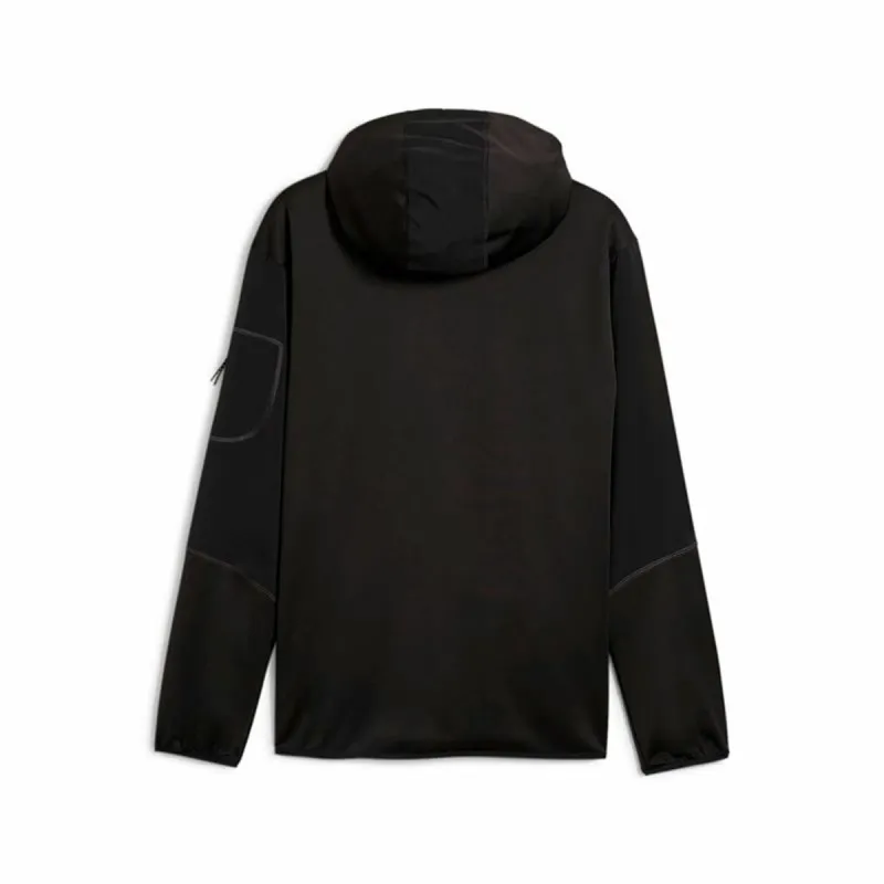 Vīriešu Sporta Krekls ar Kapuci Puma Flex Panelled Jacket Melns