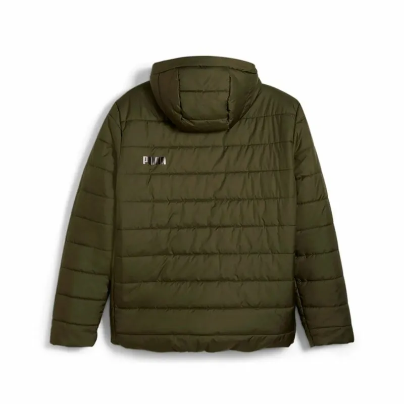 Мужская спортивная куртка Puma Essentials Hooded Padded Темно-зеленый