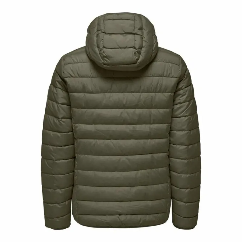 Vyriška sportinė striukė Only & Sons Onsbrody Quilt Alyvuogių aliejus