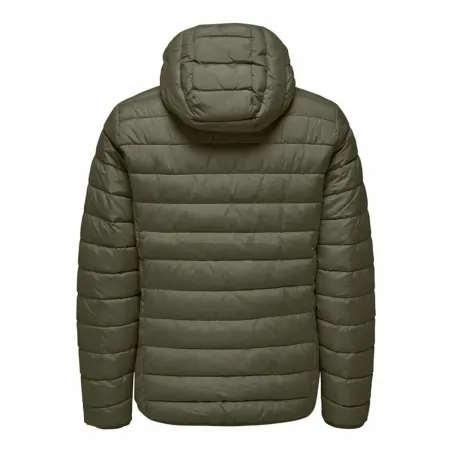 Vyriška sportinė striukė Only & Sons Onsbrody Quilt Alyvuogių aliejus