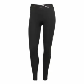 Garās sporta bikses Adidas Melns Dāma