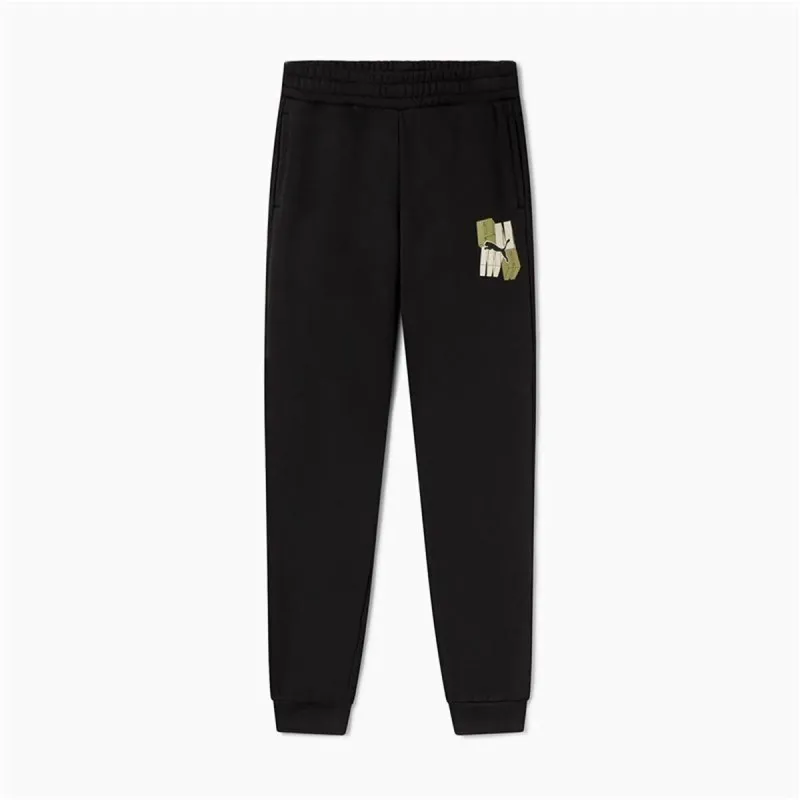 Bērnu Sporta Tērpu Bikses Puma Essentials+ Graphic Melns
