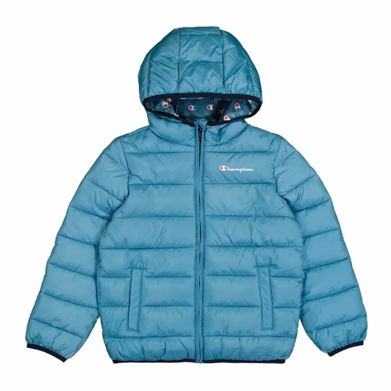 Miesten urheilutakki Champion Hooded Sininen