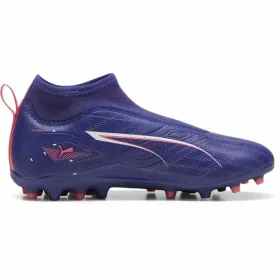 Lasten jalkapallokengät Puma Ultra 5 Match+ Ll Mg Purppura