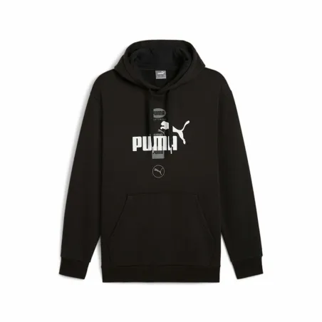 Vyriškas džemperis su gobtuvu Puma Puma Power Graphic Juoda