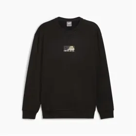 Men’s Sweatshirt without Hood Puma Better Sportswear Crew Black