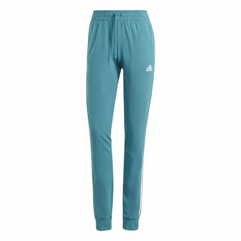 Ilgos sportinės kelnės Adidas 3S Sj C Pt Akvamarinas Moteris