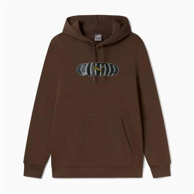 Толстовка с капюшоном мужская Puma Essentials+ Graphic Hoodie Fl Hombre